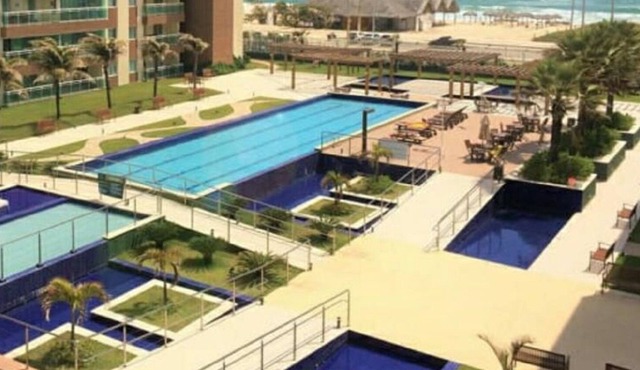 Apartamento A Beira MAR COM 2 Quartos NA Praia DO Futuro