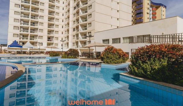Apartamento Caldas Novas com Piscinas Termas