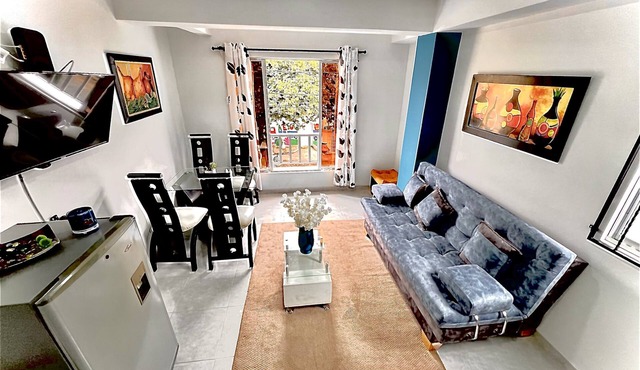 Apartamento con 2 Habitaciones, Lavadora y Wifi de 200 GB, Somos pet Friendly