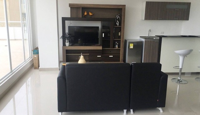 Apartamento con balcon tipo loft nuevo