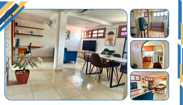 Apartamento de 2 dormitorios cerca a la playa, con WiFi en Santa Marta