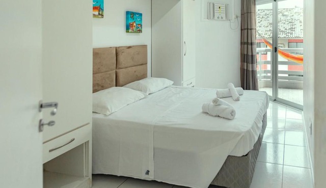 Apartamento em Condomínio Resort, 3 minutos da praia ING29