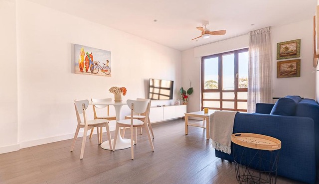 Apartamento la Riberuca con piscina