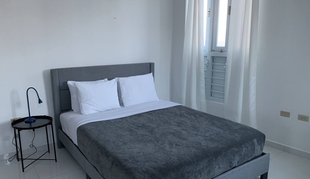 Apartamento para trabajar remoto vista al mar con wifi cerca de la playa