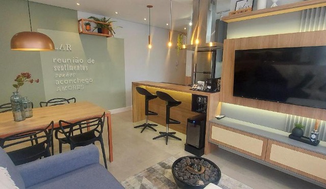 Apartamento Sofisticado e com Academia