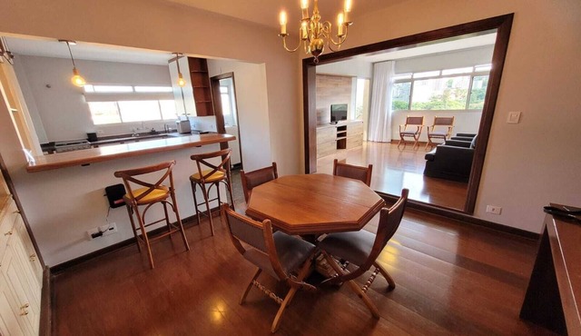 Apartment view palace center in the heart of the city