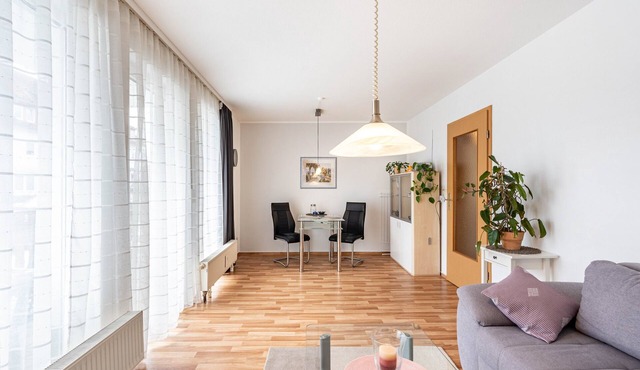 Apartment 'Am Goldenen Löwen' with Private Terrace, Garden, and Wi-Fi