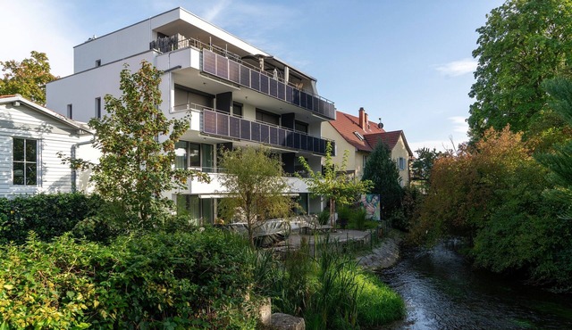 Apartment 2 in Apartment House “Aach Apart” near Lake Constance with Wi-Fi & Balcony