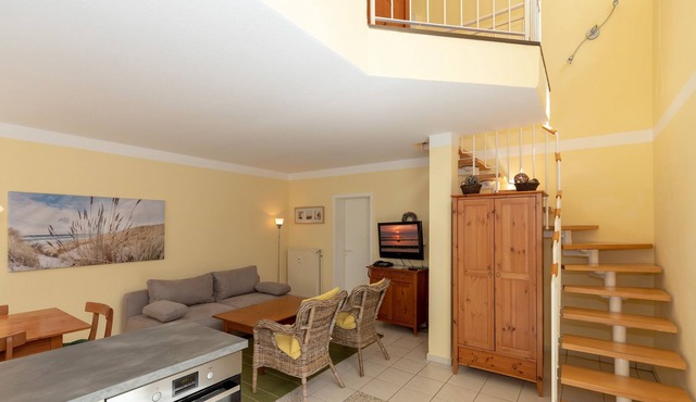 Apartment 209 - 100m to the beach - 51m² - swimming pool + sauna - WLAN - parking space