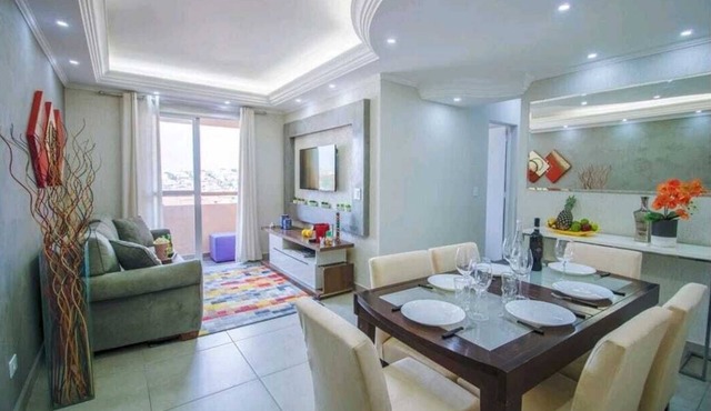 Apartment 5 guests Santo André near AV Estado Prox Shopping