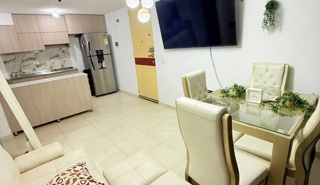 APARTMENT 5 MINUTES FROM BARRANQUILLA AIRPORT, STADIUM AND BUS TERMINAL.