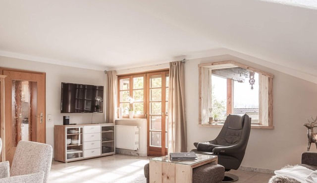 Apartment Alpenpanorama, beautiful, well-kept 5 stars, 68 m², kitchen, bedroom, balcony