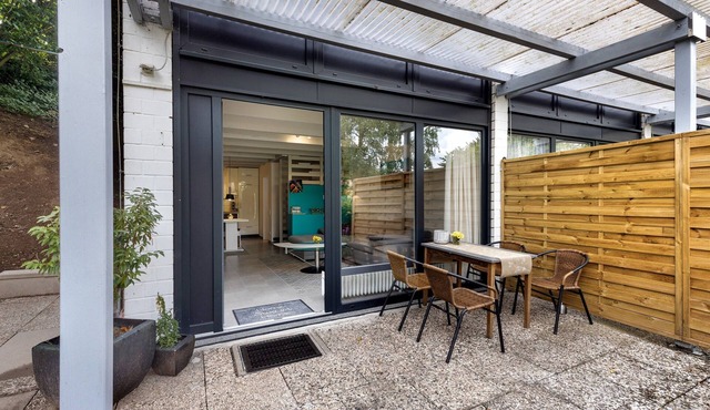'Apartment am Wald' with Private Terrace and Shared Garden