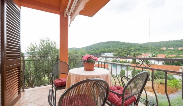 Apartment Ante - sea view & serenity: - Bozava, Island Dugi otok, Croatia
