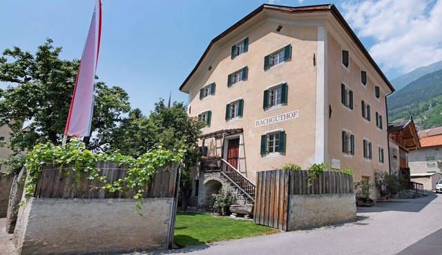 Apartment 'Bachguthof' with Mountain View, Shared Garden and Balcony