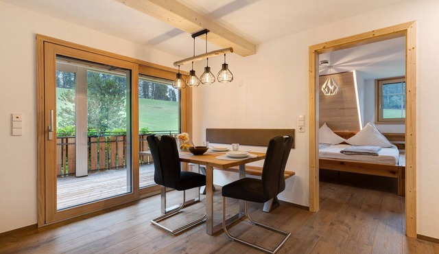 Apartment 'Bergluft' with Mountain View, Shared Garden and Wi-Fi