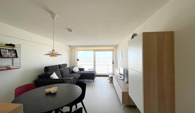 Apartment by Belgian Coast with Sea View