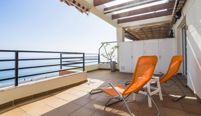 APARTMENT CALETA DE VÉLEZ, ALGARROBO, TORRE DEL MAR First line of beach