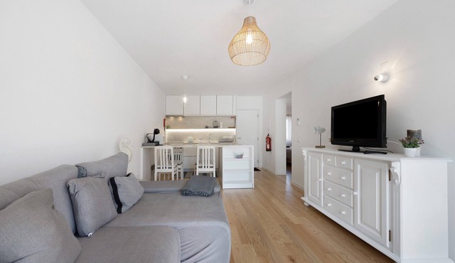 Apartment 'Casa Da Praia' with Sea View, Wi-Fi and Air Conditioning