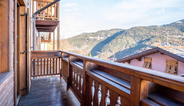 Apartment 'Casa Al Portico Val Di Cembra' with Mountain View and Balcony