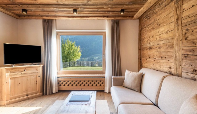Apartment 'Cesa Sassela Relax' with Mountain View, Sauna, Pool, Garden, Balcony & Wi-Fi