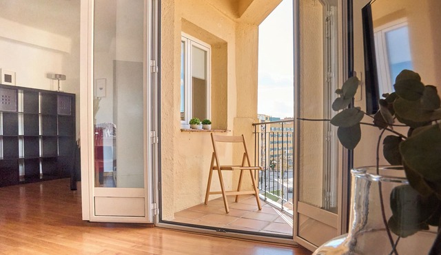 Apartment 'Charming Top-floor With Balcony', Wi-Fi and Air Conditioning