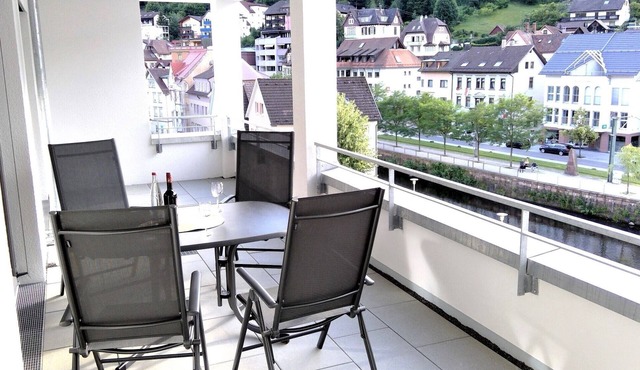 Apartment 'Enzblick' with Balcony and Wi-Fi