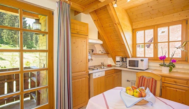 Apartment 'Ferienwohnung Sonne, 35qm' with Mountain View, Shared Terrace and Wi-Fi