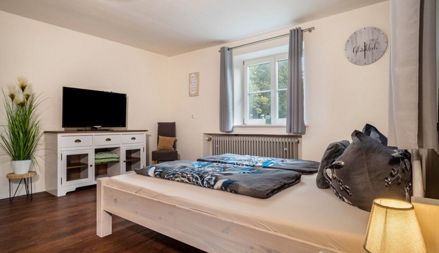 Apartment 'Ferienwohnung Mit Balkon' with Shared Garden, Balcony and Wi-Fi