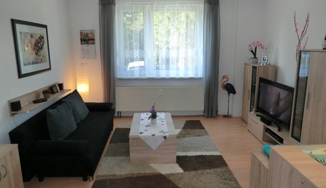 Apartment 'Ferienwohnung Randowtal-Schmölln' with Shared Garden and Wi-Fi