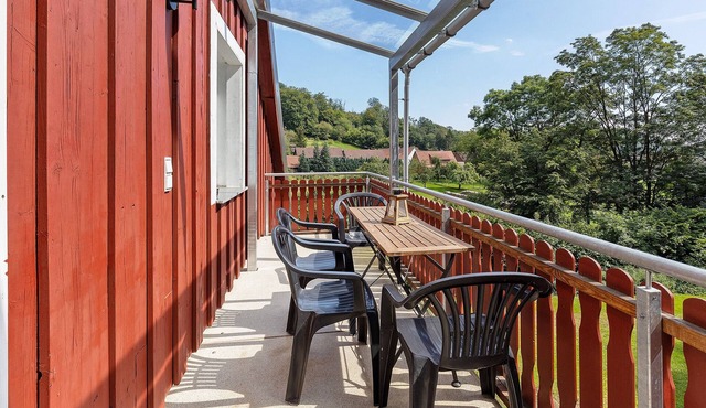 Apartment 'Fewo Mit Balkon Am Wald 2-4 Pers' with Mountain View, Private Garden and Wi-Fi