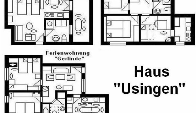 Apartment for 15 persons approx. 160 qm in Usingen, Hesse (Frankfurt Rhine-Main)