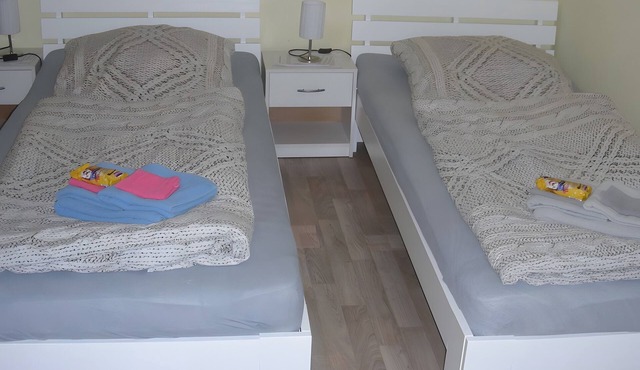 Apartment for 2 Guests (20 m²) with Shared Garden and Wi-Fi