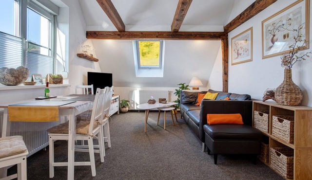 Apartment 'Gemütliche Ferienwohnung In Seenähe' with Shared Terrace, Shared Garden and Wi-Fi