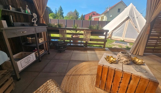 Apartment 'Glampingzelt Mit Eigenem Garten' with Private Terrace, Private Garden and Wi-Fi