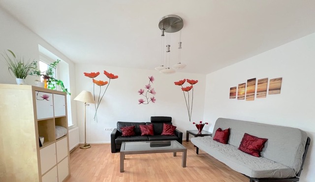 Apartment "Haus am Theater 2" with Balcony & Wi-Fi