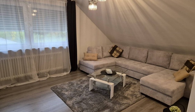 Apartment 'Haus Schmidt 4Zi Parknähe' with Balcony and Wi-Fi