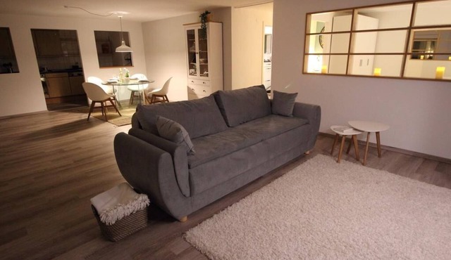 Apartment Heddesheim with garden area