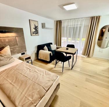 Apartment "Hubertus" mit Klima, überdachter Terrasse & Parkplatz
