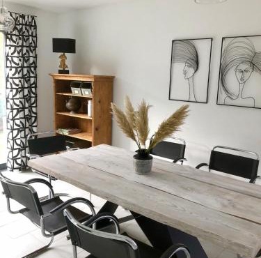 Apartment im Grünen mit Stil