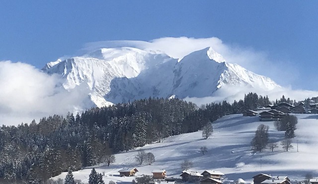 Apartment in Combloux facing Mont Blanc