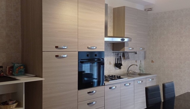 Apartment in the center suitable for families and groups of friends a few kilometers from the sea