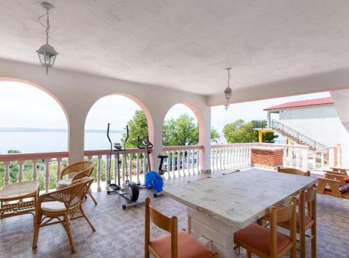 Apartment in Tribalj with Sea View and Beach