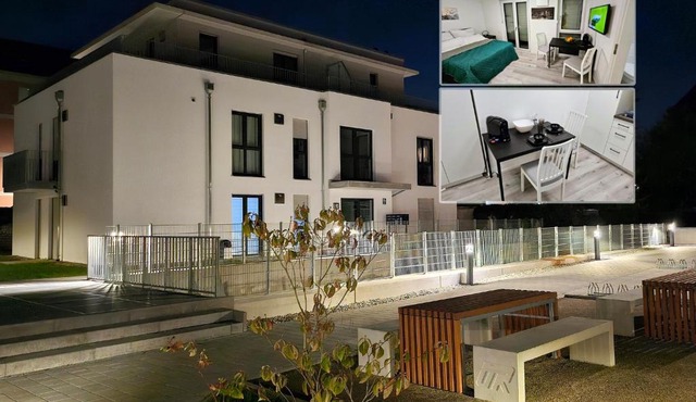 Apartment Küche Arbeitsplatz Netflix WLan Barrierefrei