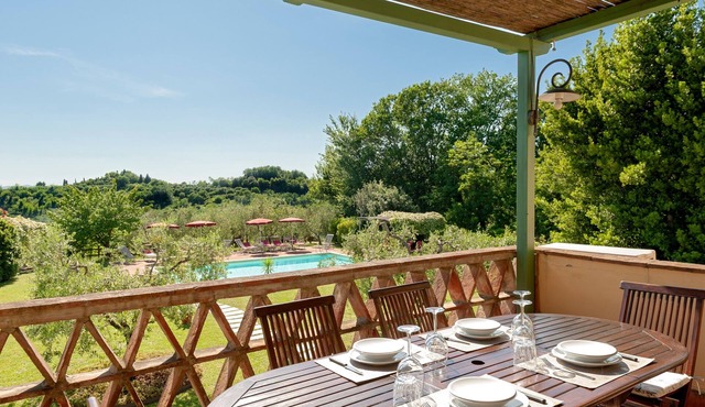 Apartment 'La Terrazza' with Shared Pool, Garden, and Wi-Fi