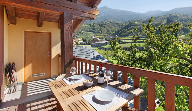 Apartment 'La Vigne De Papagran App6' with Mountain View, Shared Garden and Wi-Fi