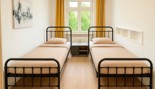 Apartment Leipzig center - up to 5 pers., parking space