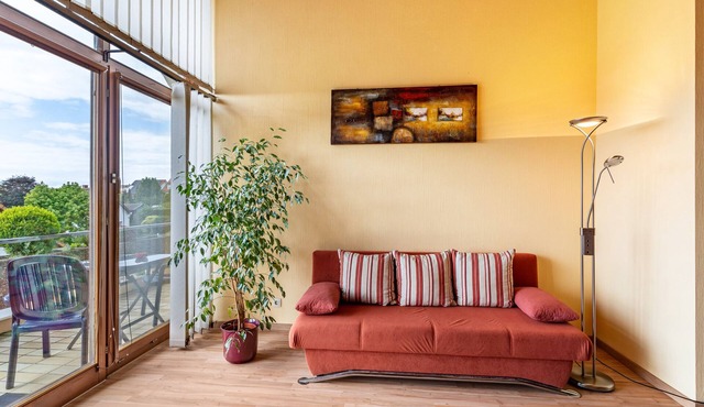Apartment "Marlene" with Mountain View, Private Balcony & Wi-Fi