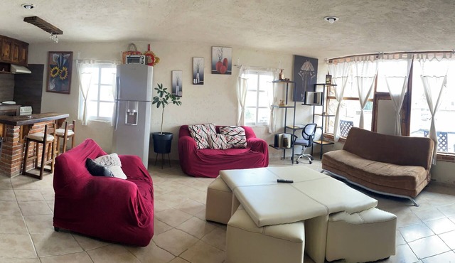 Apartment with terraces