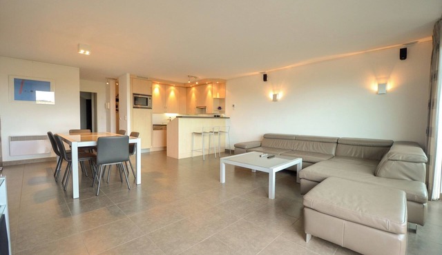 Apartment on Belgian Coast with Sea View
